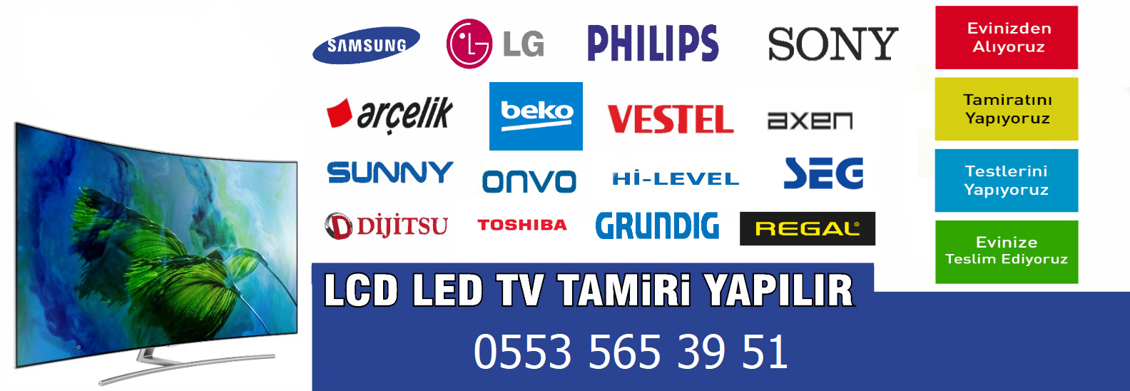 Tamir ve onarım hizmetlerini sunuyoruz