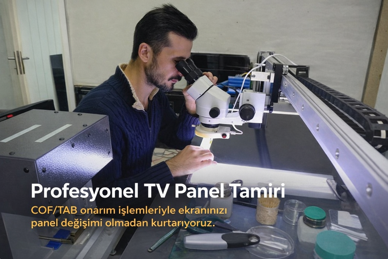 Panel Onarımı ve COF Değişimi (Dikey/Yatay Çizgi Tamiri